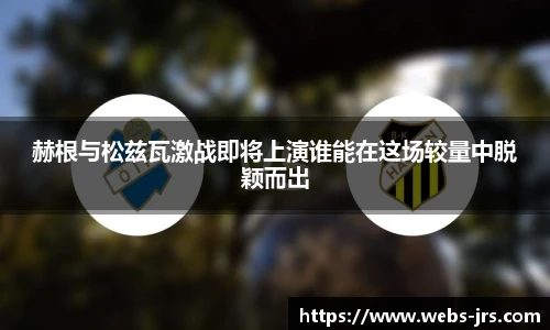 赫根与松兹瓦激战即将上演谁能在这场较量中脱颖而出